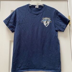 Granite State County Cup Navy Blue Hockey Tee, Size Youth XL